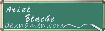 Ariel Blache Visitenkarte